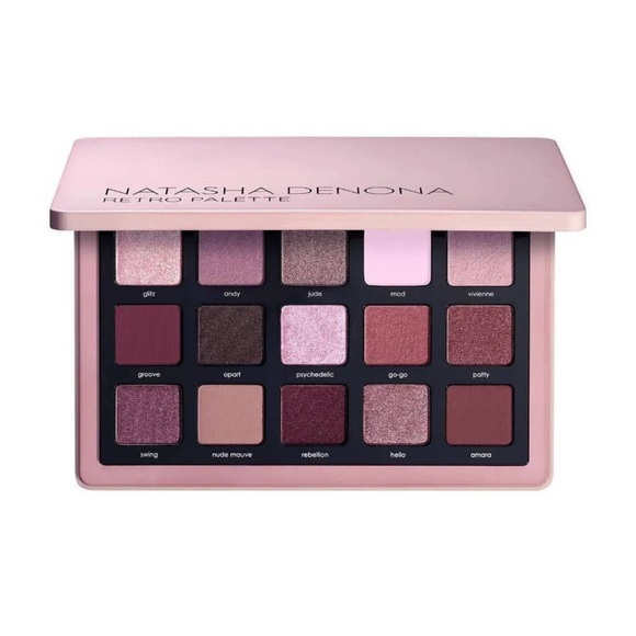 Natasha Denona Retro Palette - Rich Mauve and Berry Tones